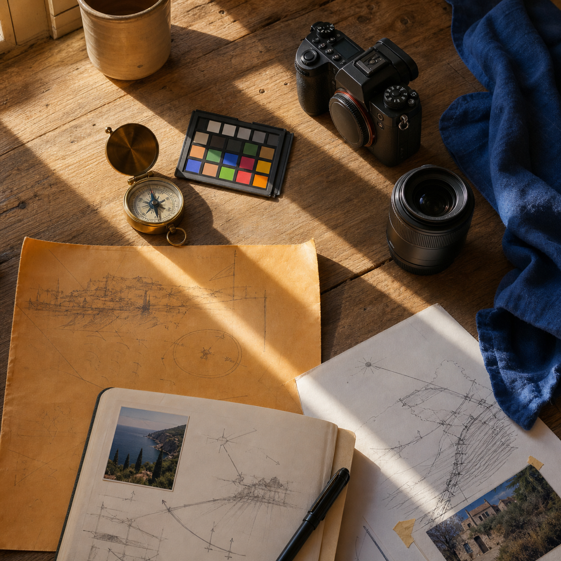 Image illustrative d’outils de préparation lumière pour une séance photo